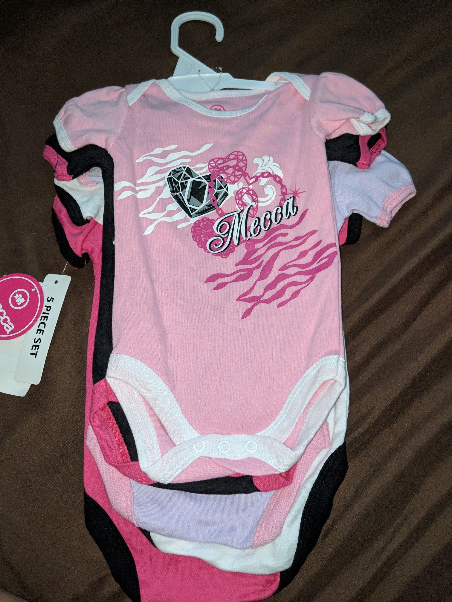 Size 3-6 months 5 Set Onesies