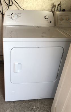 Kenmore brand dryer and washer