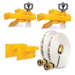 Wildfire Suppression Sprinkler System For Home Roofs