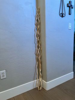 60” Tall BRAND NEW 4 Piece Natural Kuwa Branches- Bunches of Wood Stem Vase Decor