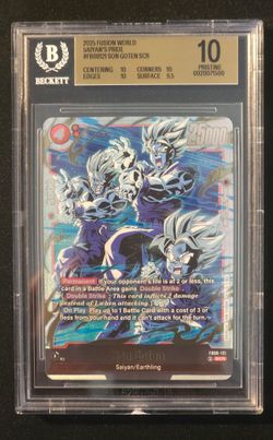 BGS 10 PRISTINE - Son Goten SCR #FB08-121 - 2025 DBS Fusion World Saiyan's Pride