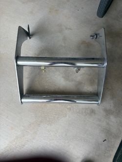 Steel Chrome Bull Grill Guard Push Bar