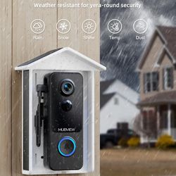 Mubview Solar Charger for Video Doorbells & Security Cameras 