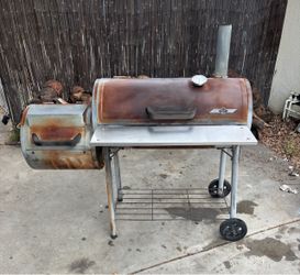 Vintage Bar-B-Chef Heavy-Duty Offset Smoker / Charcoal Grill
