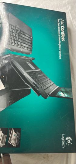 Logitech Alto Cordless Notebook Stand with Keyboard