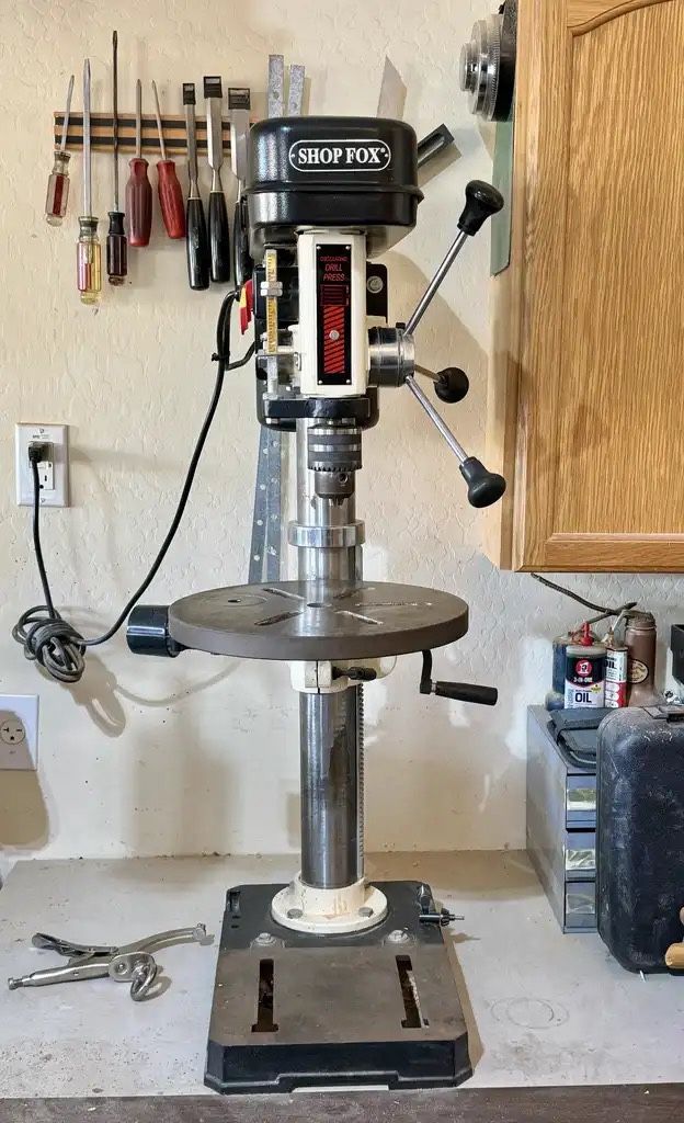 Shop Fox W1668 3/4-HP 13-Inch Bench-Top Drill Press