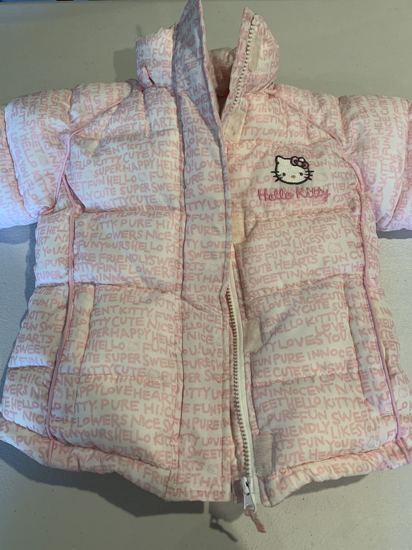 Hello Kitty warm jacket pink in 3T