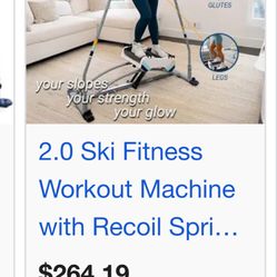Aeroski Ski Fitness Machine 