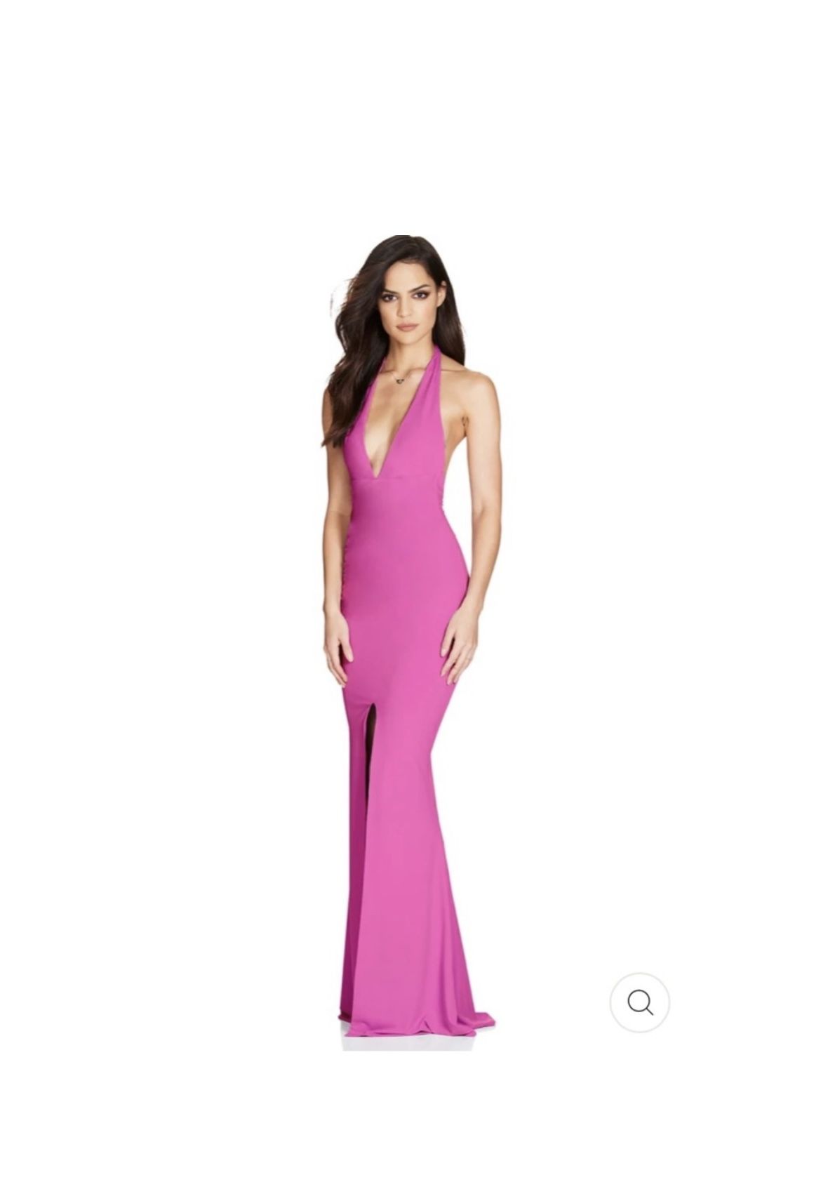 NOOKIE halter gown.