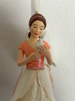 Pink Fairy/Angel Christmas Ornament