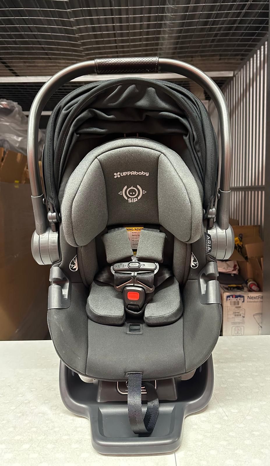 Open Box UPPAbaby Aria Lightweight Infant Car Seat with Base and Insert – Anthony