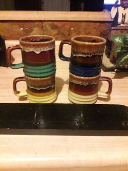 5 pc hanging mug set