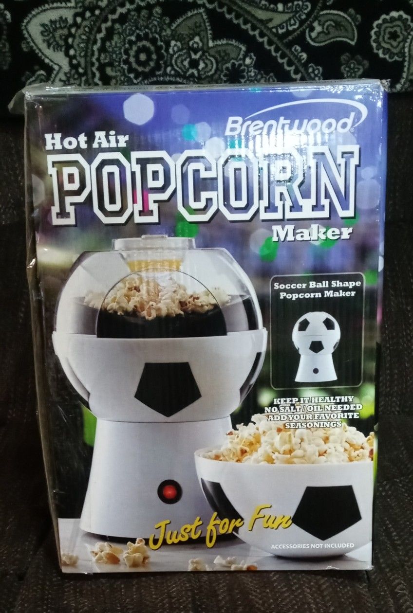 Soccer Ball Popcorn Maker