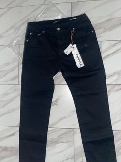 Purple jeans