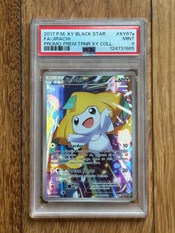 PSA 9 Jirachi Full Art Pokemon Black Star Promo XY67a