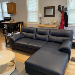 Leather Sofa 