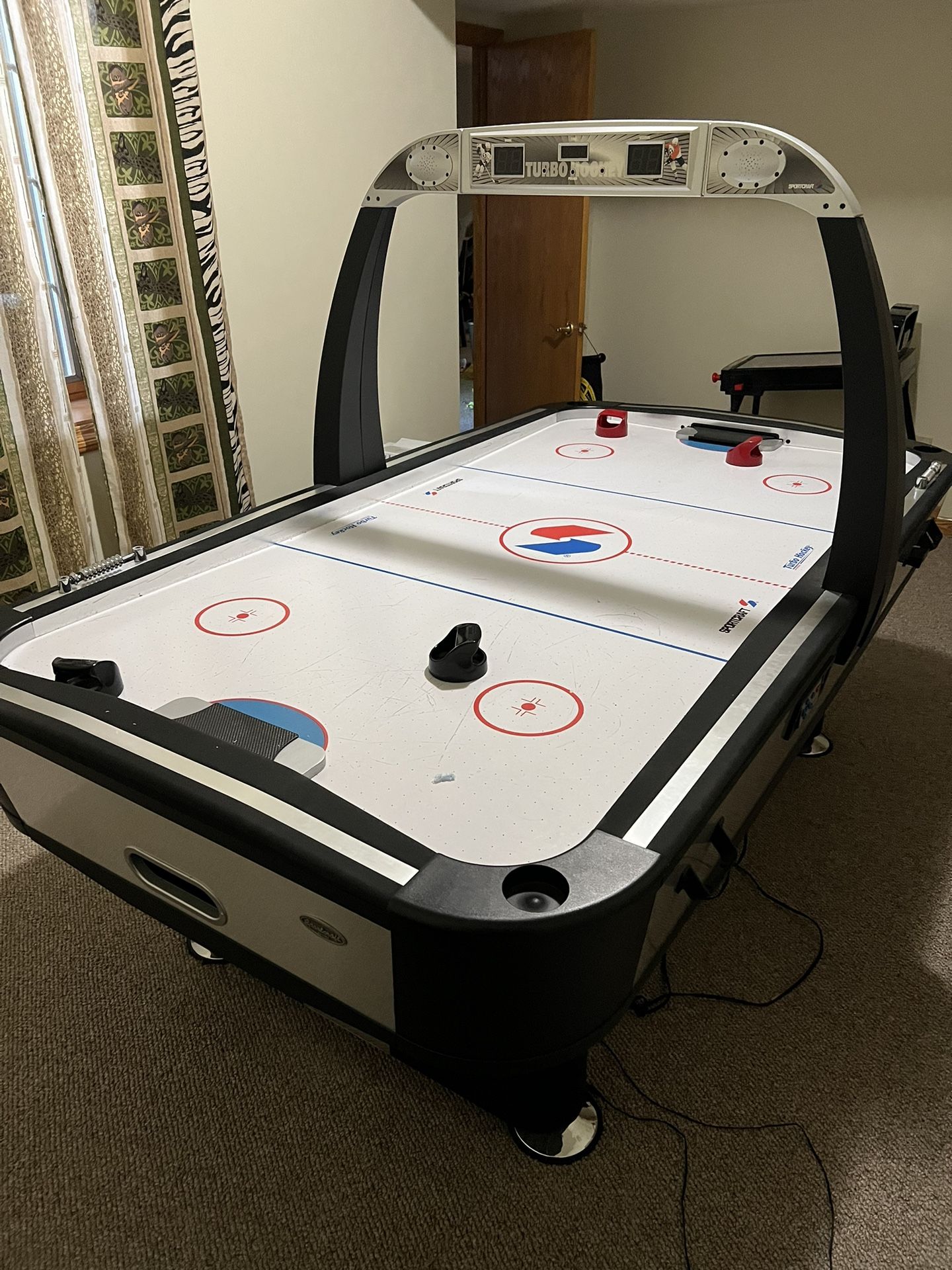 Full-size, Used Electric Air Hockey Table