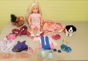 Our generation doll with clothes