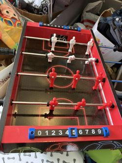 Kids Table Top Foosball Table Game 12 X 19”