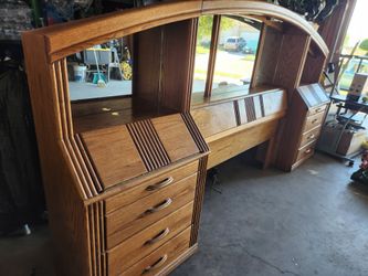 Oak Headboard 