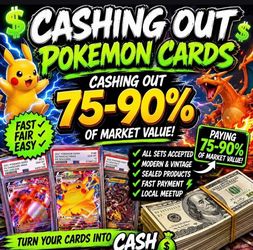 Cash for Pokemon Cards