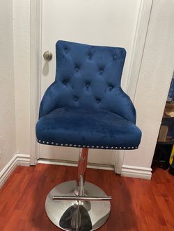 Velvet Bar Stool