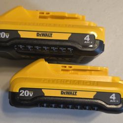 Dewalt Battery Kit 