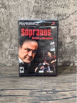 The Sopranos Road To Respect PS2 Game Brand New Sealed PlayStation 2 hbo vintage