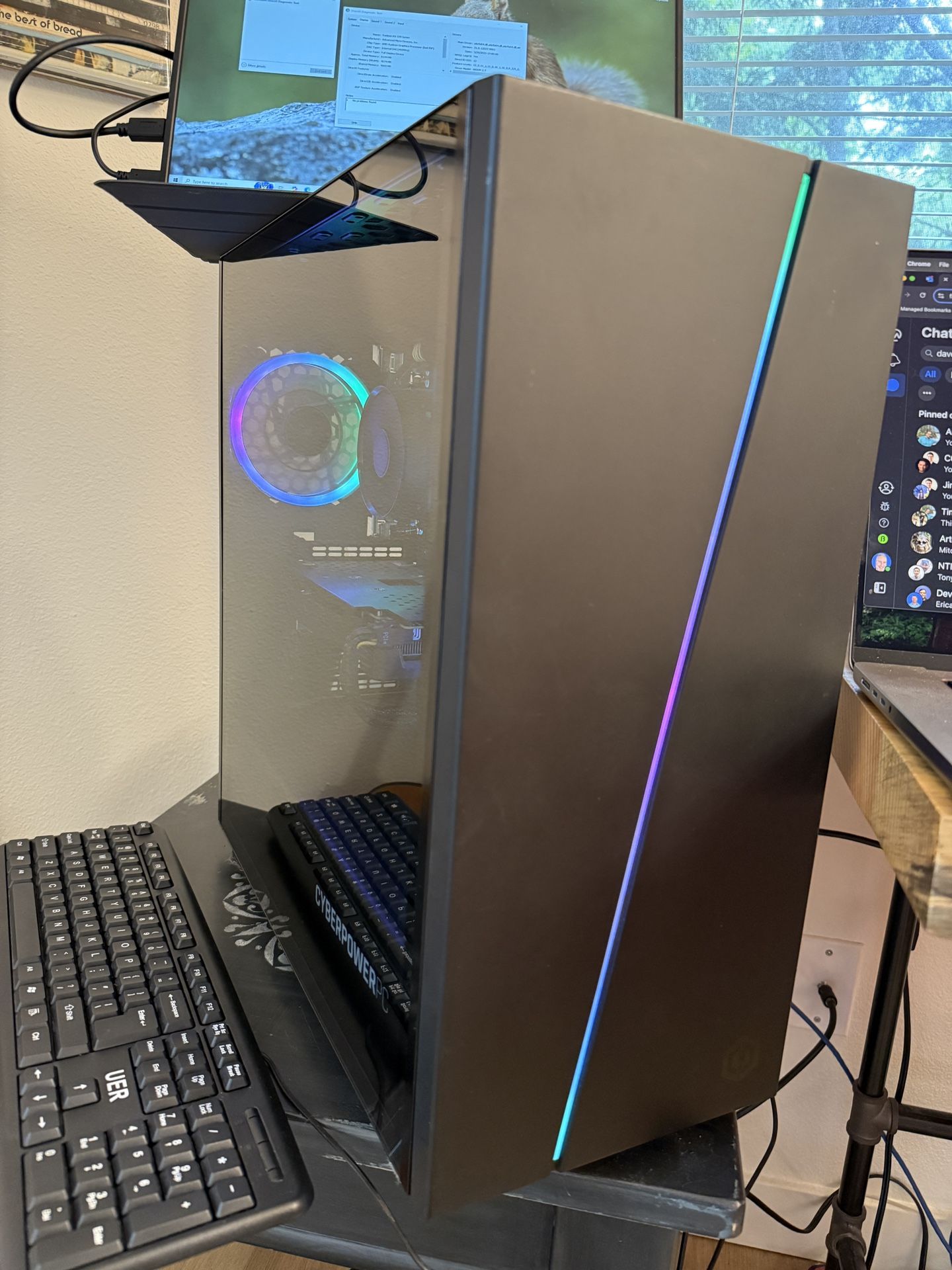 Gaming PC - Razen 5 3600 6 Core Radeon RX 570 GPU