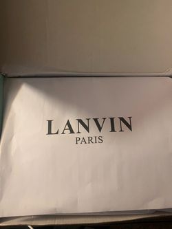 Lanvin curb sneakers