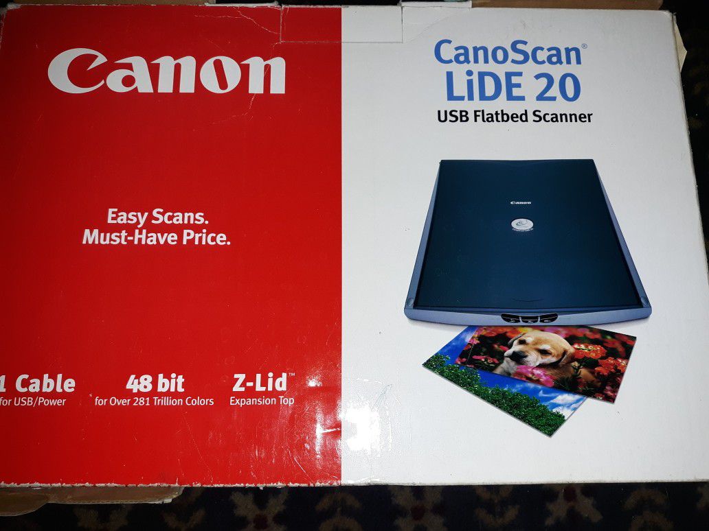 Canon scanner