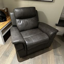 Ashley Leather Power Reclining Couches 