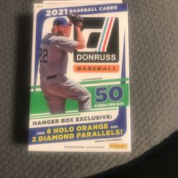 DONRUSS BASEBALL HANGER BOX 