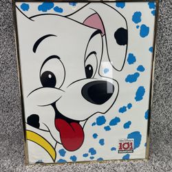 Walt Disney 101 Dalmatians Poster 16" x 20" #81944 Framed Gold Color Vintage