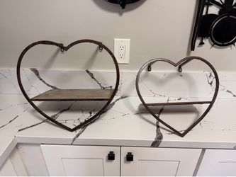 Heart shelves
