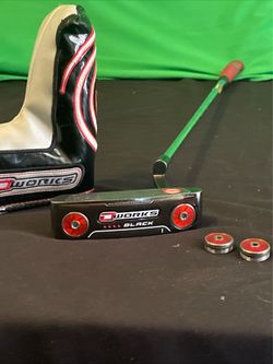ODYSSEY  OWorks Black #1 RH Putter w/ extras