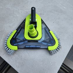 Pool Vacuum Hose And 2 Pool Vacuum Heads