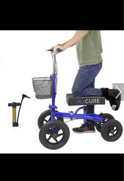 All cure knee scooter all terrain wheels