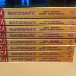 Mahoromatic Manga Series 1-8 Tokyopop 