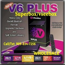 VSEEBOX V6 PLUS NEW Model  2025 Wholesale reseller  V6 VSEE BOX  PLUS SUPERBOX 