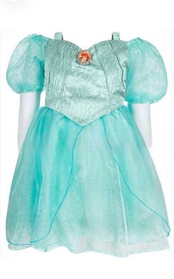 Disney Parks 🧜🏻‍♀️THE LITTLE MERMAID ARIEL🧜🏻‍♀️ COSTUME DRESS SMALL 🌟EUC🌟