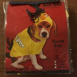 Angry Birds Dog Medium Yellow Bird Costume