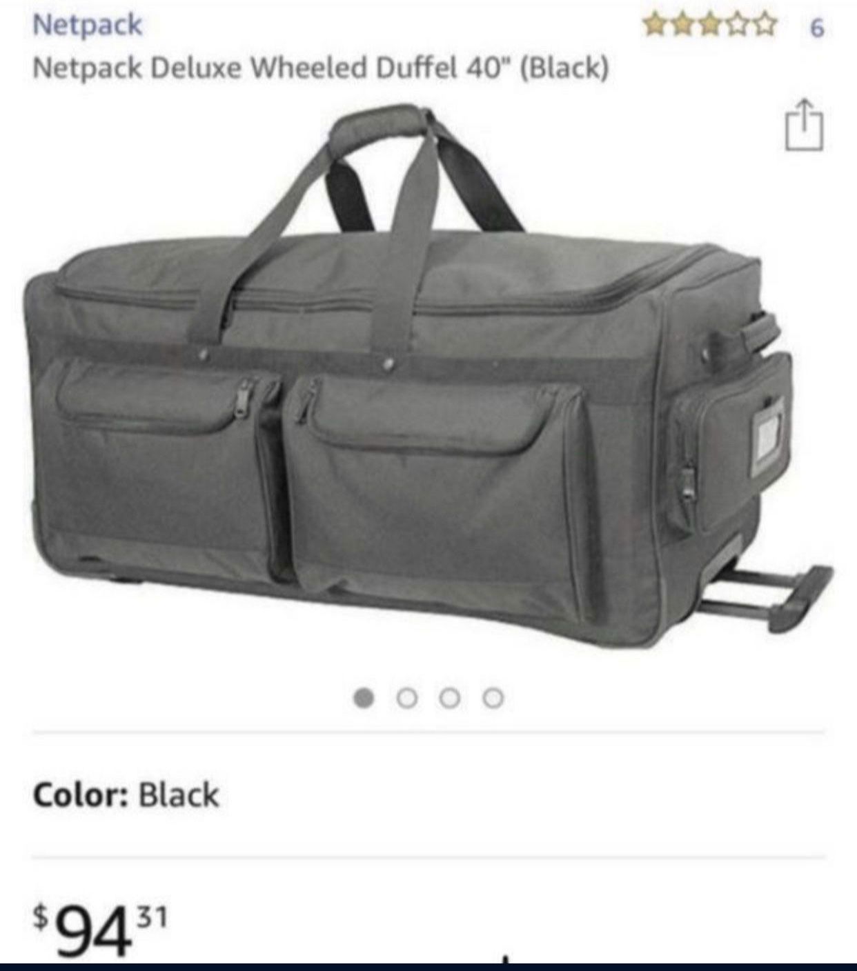 Netpack Deluxe Wheeled 40 inch duffel bag
