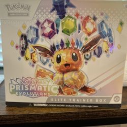 Pokemon Prismatic Evolutions ETB