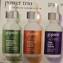 Go Pure Trio Face Products 