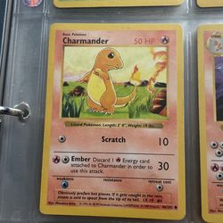 Shadowless Charmander Pokémon Card 