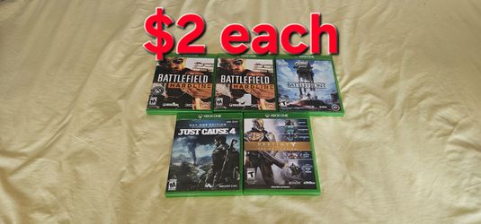 Xbox one games $2 each