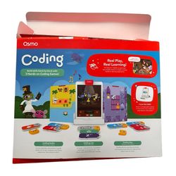 Osmo Coding Starter Kit for iPad Learning Games Stem Toy Kids New Open Box
