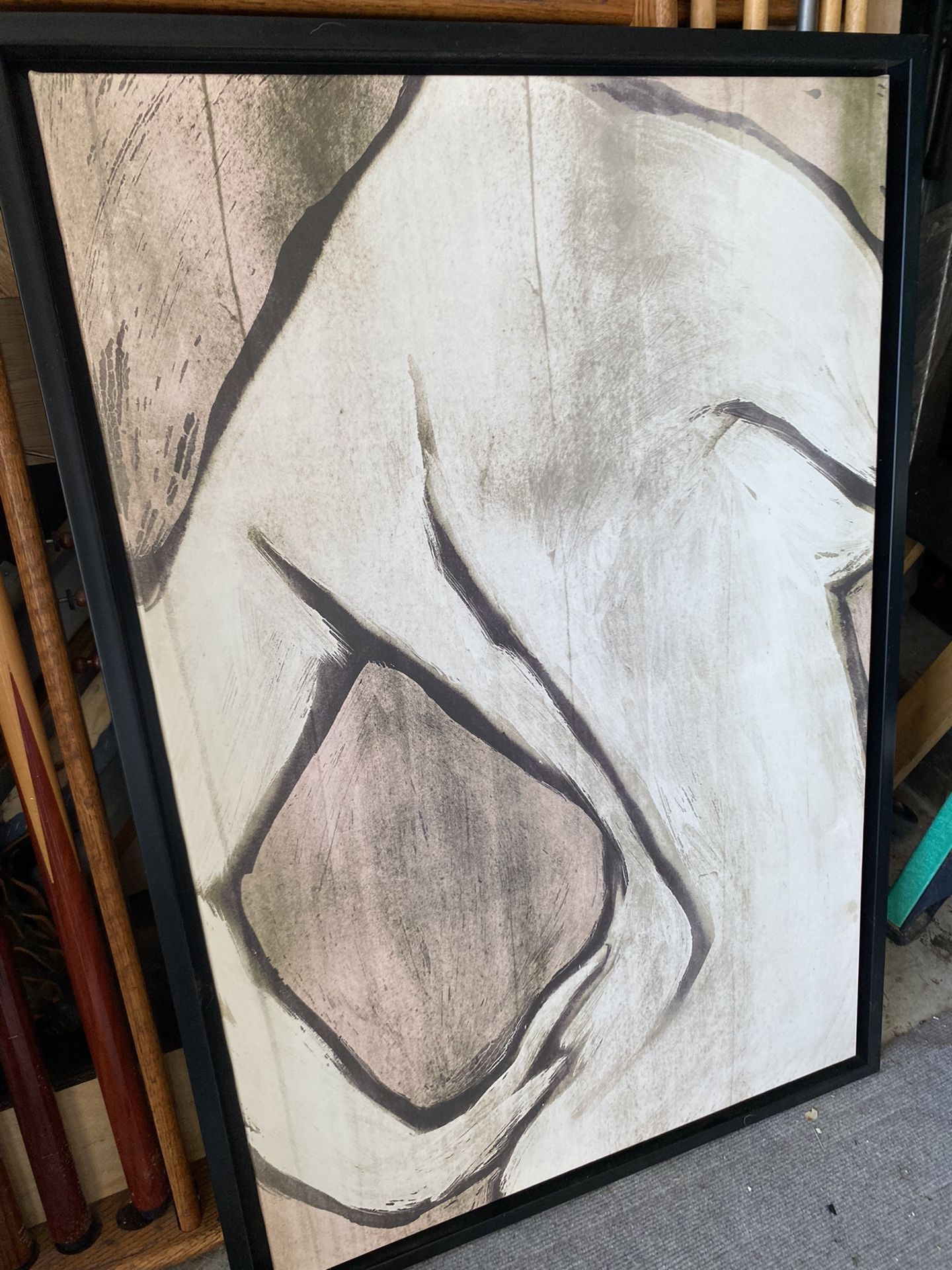 Nude Sephia Wall Art
