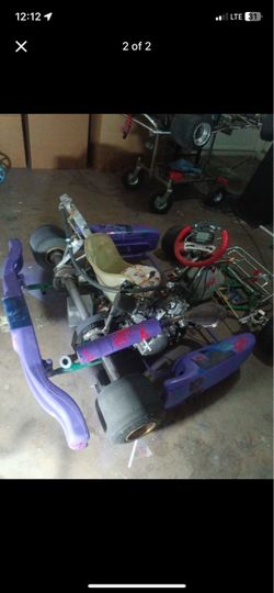Gas-Powered Go-Kart with Engine
